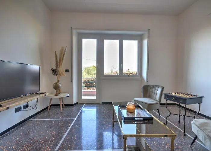 Cosy Riviera Wi-fi, Ac, Terrace 3 Bdr * Chiavari
