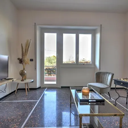 Cosy Riviera Wi-fi, Ac, Terrace 3 Bdr * Chiavari