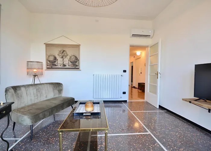 Cosy Riviera Wi-fi, Ac, Terrace 3 Bdr * Chiavari